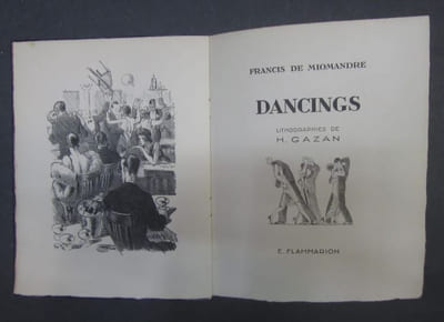 Dancings. Illustrations d'Henri GAZAN.