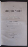 De l'éducation publique dans ses rapports avec la famille et l'Etat. par CORNE (H.).- - Image 2