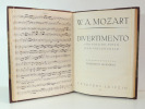 Lot livres anciens partitions musicales. Mozart, Beethoven, Schumann's. 