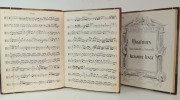 Lot livres anciens partitions musicales. Mozart, Beethoven, Schumann's. 