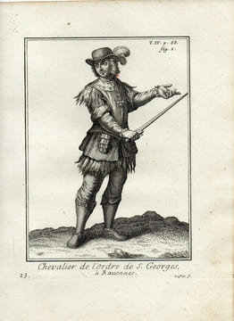 CHEVALIER DE L'ORDRE DE SAINT GEORGES A RAUENNES. undefined