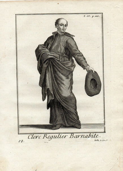 CLERC REGULIER BARNABITE. 