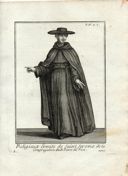   RELIGIEUX ERMITE DE SAINT J&Eacute;R&Ocirc;ME CONGR&Eacute;GATION PIERRE DE PISE
. 