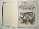 Le monde illustré 1872. Année complète janvier à décembre, 52 numéros. 