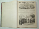 Le monde illustré 1866. Année complète janvier à décembre, 52 numéros. 