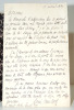 Ça et La + lettre autographe datée de 1889. Louis Veuillot