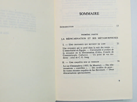 Les preuves de la réincarnation. André Nataf.