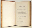 The poetical works of Sir Walter Scott, Bart. Walter Scott