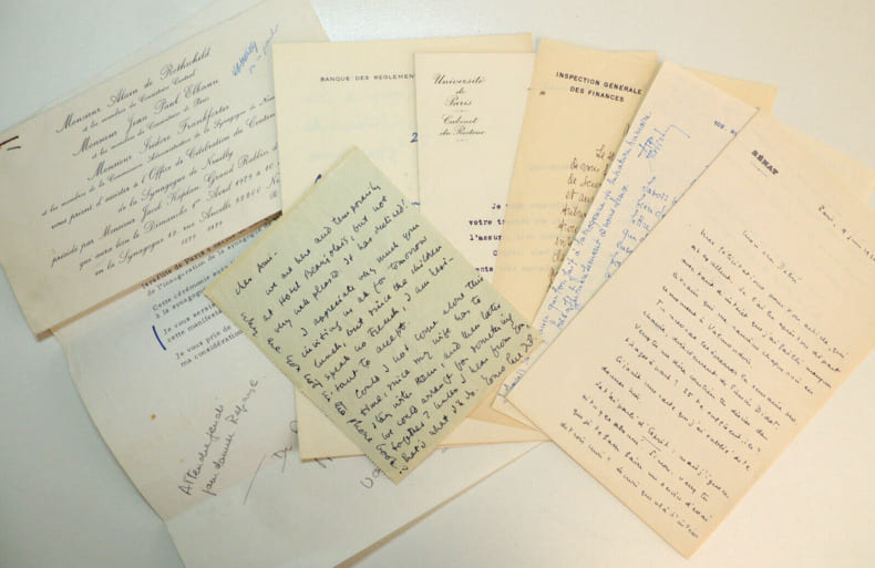 Ensemble de lettres et correspondance de Michel Debr&eacute; ( Gaullisme). Michel Debr&eacute;