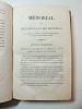 Finances publiques.  Mémorial des percepteurs et des receveurs 1824. J.M. Durieu.