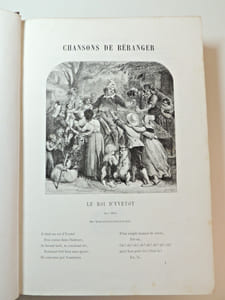 Chansons de Béranger Anciennes et Posthumes.