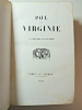  Paul et Virginie, la chaumière Indienne + Flore 1838. Bernardin de Saint-Pierre