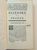 Histoire de France, depuis l'établissement de la Monarchie jusqu'au règne de Louis XIV. Abbé Velly & Villaret  