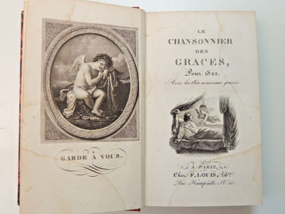 Le Chansonnier des grâces pour 1822