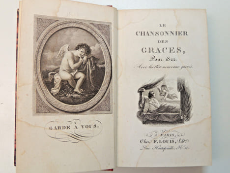 Le Chansonnier des grâces pour 1822 . undefined