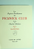 les papiers posthumes du Pickwick Club. Charles Dickens