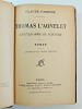 Thomas l'Agnelet, gentilhomme de fortune. Claude Farrère