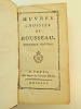 Œuvres choisies de Rousseau ( 1640-1741). Jean-Baptiste Rousseau