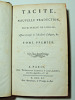 Tacite, nouvelle traduction. Jean Baptiste Joseph René Dureau De Lamalle.