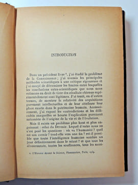 L'avenir de l'esprit. Lecomte du Nouy.