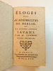 1767. Formey. Eloges des Académiciens de Berlin & autres savans 2/2 ( rare). Johann Heinrich Samuel Formey,