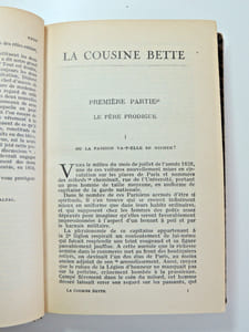 Balzac. La cousine Bette