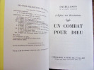  L’église des Révolutions UN COMBAT POUR DIEU 1870-1939. Daniel Rops 