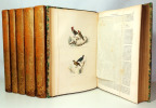 Œuvres complètes de Buffon. 165 planches en couleurs gommées 6/6 vols 1839.. Buffon