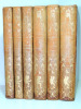 Œuvres complètes de Buffon. 165 planches en couleurs gommées 6/6 vols 1839.. Buffon