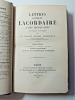 Lettres du RP.Lacordaire à des jeunes gens

recueillies et publiées par l'Abbé Henry Perreyve . Lacordaire