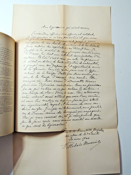 Militaria. Dédicace Jules Caplain. Villebois-Mareuil, son idée, son geste. Jules Caplain.