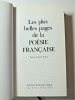 Les plus belles pages de la Poésie Française. 500 poèmes immortels. Illustré. 