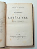 Mélanges de littérature & de critique. 1867. Alfred de Musset