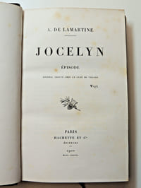 Jocelyn ( Épisode), journal trouvé chez un médecin de campagne