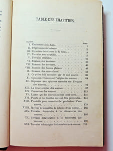 Sourcier. Abbé Paramelle. L'Art de découvrir les sources. 1886