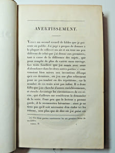 Fables de la Fontaine. 6 jolies gravures en taille douce.