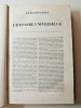 Œuvres de M. Jules Michelet. Histoire universelle 2/2 vols. 1840. EO. Jules Michelet