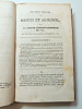Nouveau manuel du Droit des Maires et Adjoints selon la charte constitutionnelle de 1830 et les lois organiques publiées en 1831. R. Rondonneau