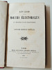 Pontalis. Les lois et les mœurs électorales en France et en Angleterre. 1864. EO. Antonin Lefèvre Pontalis