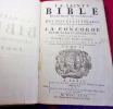 1717. LA SAINTE BIBLE Maistre de Sacy vol in folio ( rare ). Maistre de Sacy