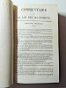Droit. Chabot ( de l'Allier). Commentaire sur la loi des successions 1839. Chabot ( de l'Allier)