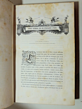 Louis Desnoyers. Les Etrangers à Paris. J. Janin, Old-Nick..EO 1842. Louis Desnoyers
