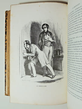 Louis Desnoyers. Les Etrangers à Paris. J. Janin, Old-Nick..EO 1842. Louis Desnoyers