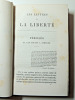 Philosophie. Eugène Despois. Les lettres et la liberté. 1865 EO. Eugène Despois