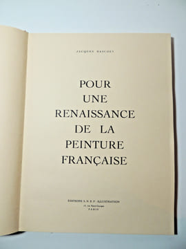 Roger Baschet. Pour une renaissance de la peinture Française. Roger Baschet