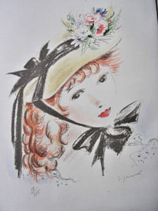 DIGNIMONT / LITHOGRAPHIE ORIGINALE signée par Dignimont au crayon