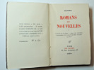 Stendhal. Romans et Nouvelles. 2/2 vols. Edition du Divan. 1/1976. Stendhal