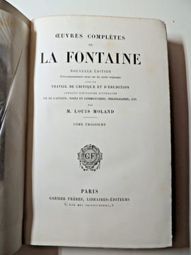 Curiosa. Contes de la Fontaine. Illustré.. la Fontaine