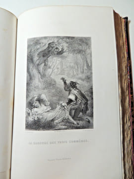 Curiosa. Contes de la Fontaine. Illustré.. la Fontaine
