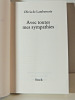 Olivia de Lamberterie. Avec toute mes sympathies. Olivia de Lamberterie
